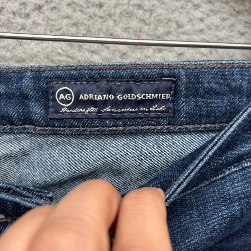 Ag Adriano Goldschmied The Ballad Slim Boot Cut Jeans Womens 27 US 4 Blue Denim - Picture 7 of 14